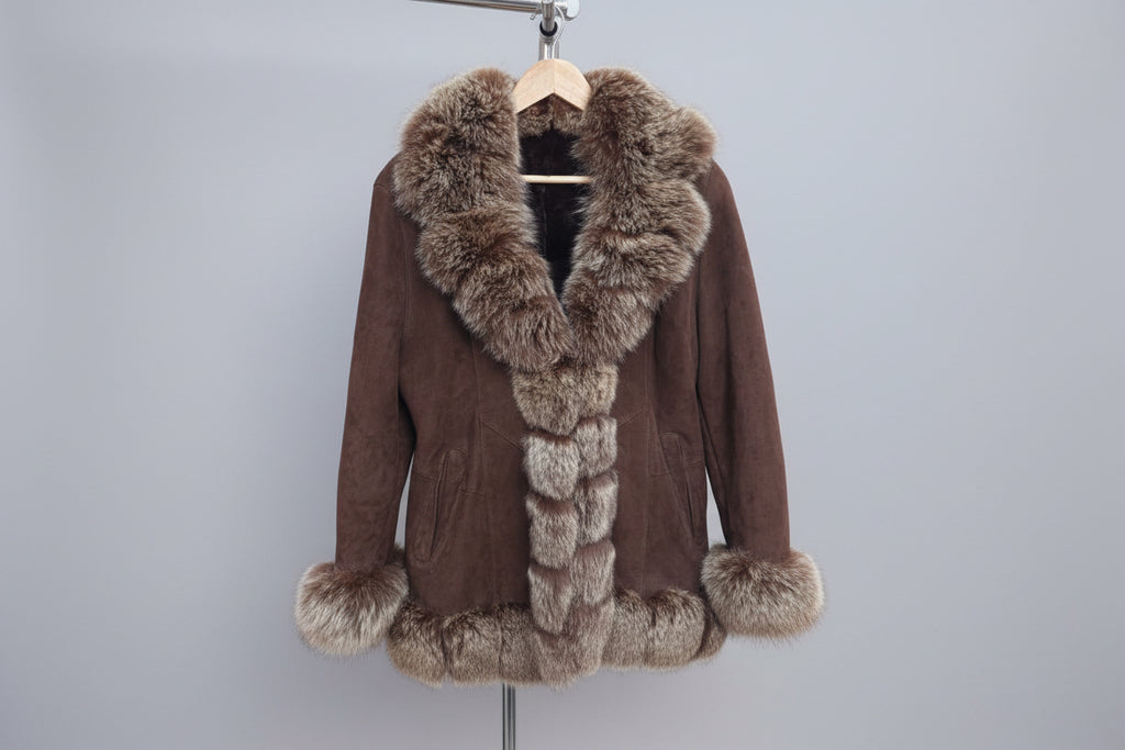 Brown Ash Penny Lane Shearling