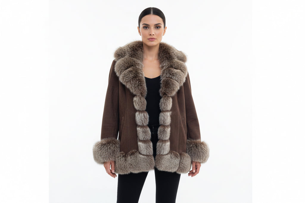 Brown Ash Penny Lane Shearling