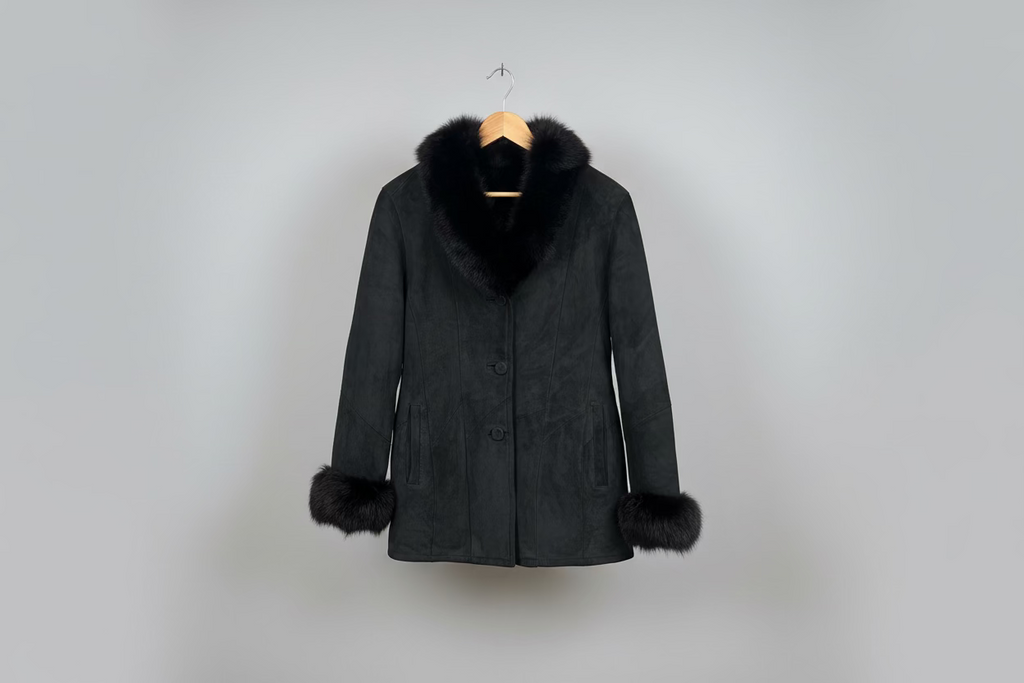 Black School Girl Penny Lane Shearling