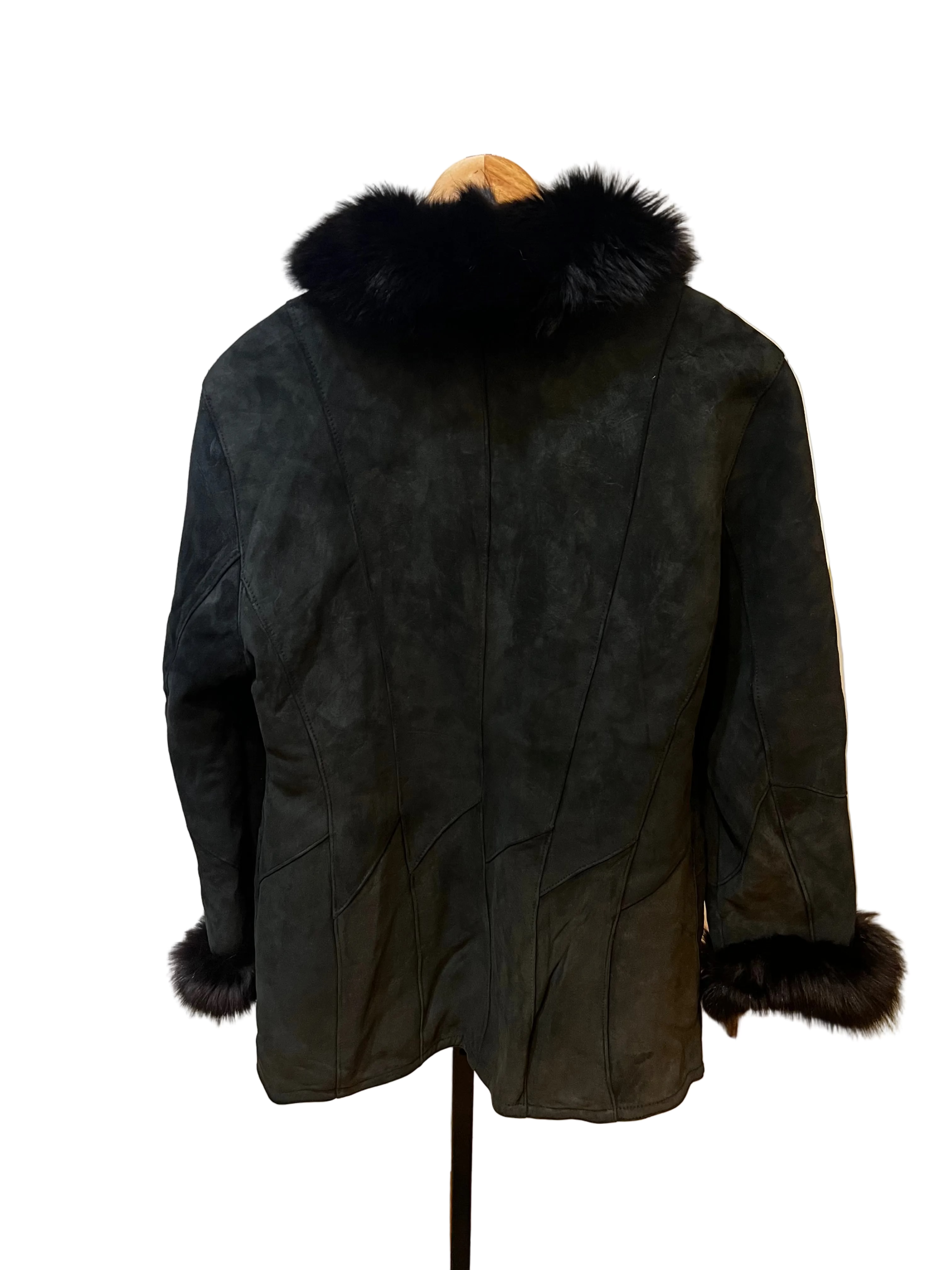 Black School Girl Penny Lane Shearling